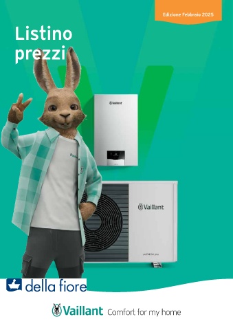 vaillant - listino febbraio 2025